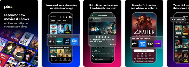 Plex app screenshot