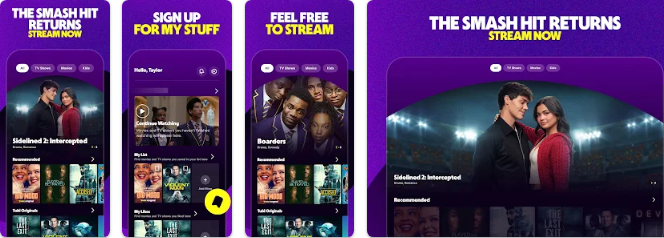 Tubi app screenshot